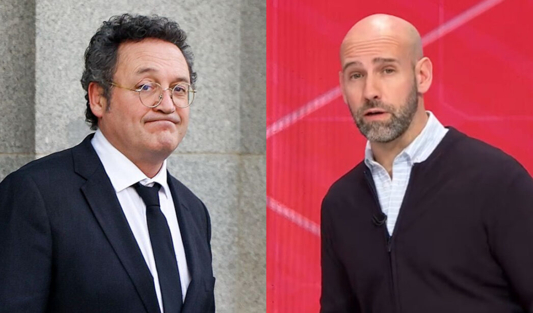 Álvaro García Ortiz, ex fiscal general, y Gonzalo Miró