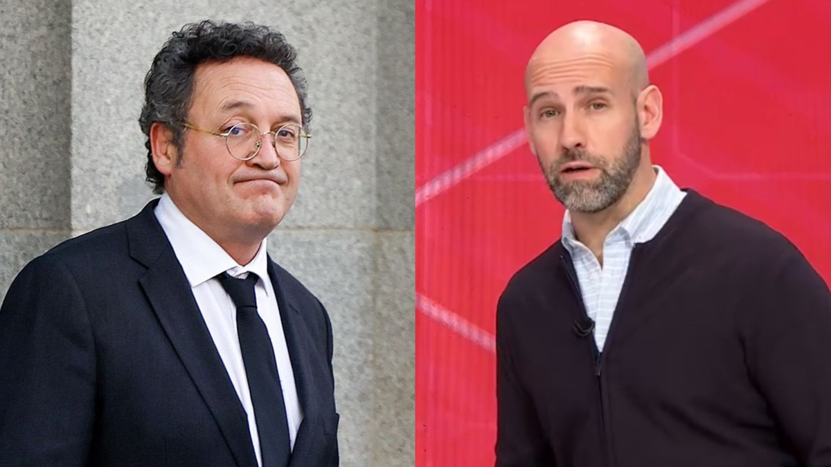 Álvaro García Ortiz, ex fiscal general, y Gonzalo Miró