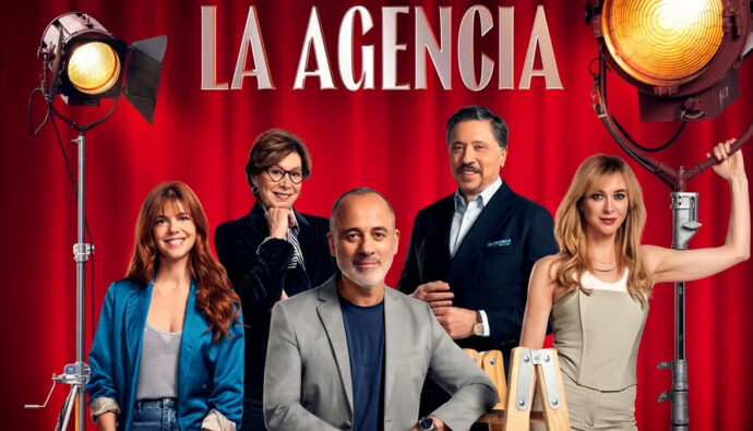 Los protagonistas de la serie 'La Agencia'