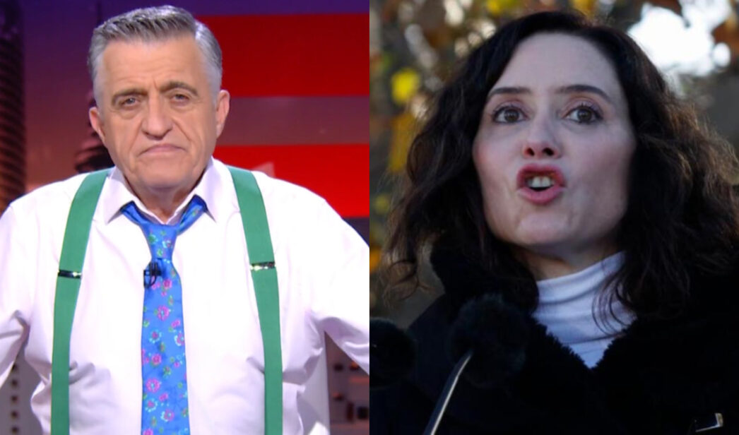 El Gran Wyoming e Isabel Díaz Ayuso