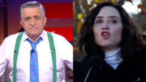 El Gran Wyoming e Isabel Díaz Ayuso