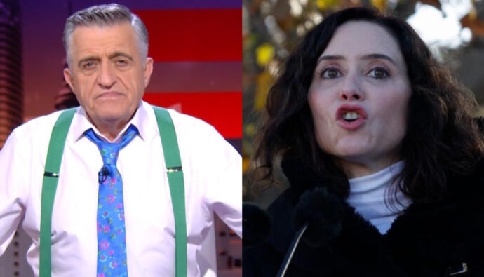 El Gran Wyoming e Isabel Díaz Ayuso