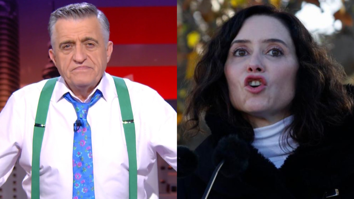 El Gran Wyoming e Isabel Díaz Ayuso