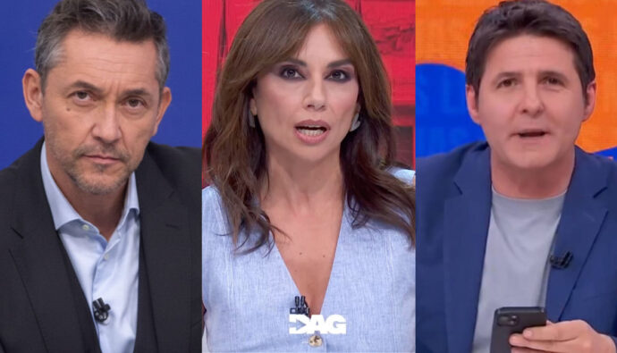 Javier Ruiz, Marta Flich y Jesús Cintora