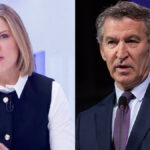 Silvia Intxaurrondo y Alberto Núñez Feijóo