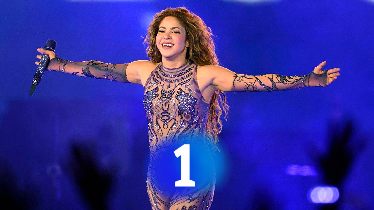 Confirmado por RTVE: Shakira, la estrella inesperada de la Nochevieja de La 1 en la antesala de las Campanadas