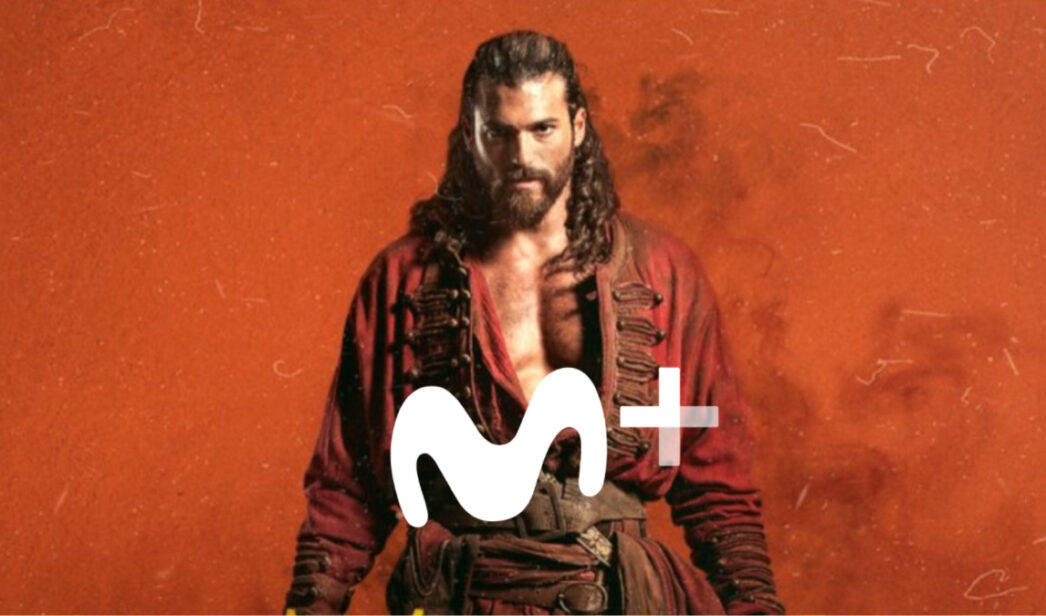 El actor Can Yaman y el logo de Movistar Plus+