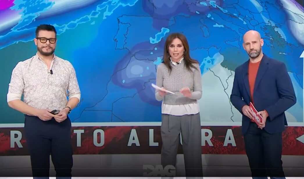 Martín Barreiro, Marta Flich y Gonzalo Miró en 'Directo al grano'.