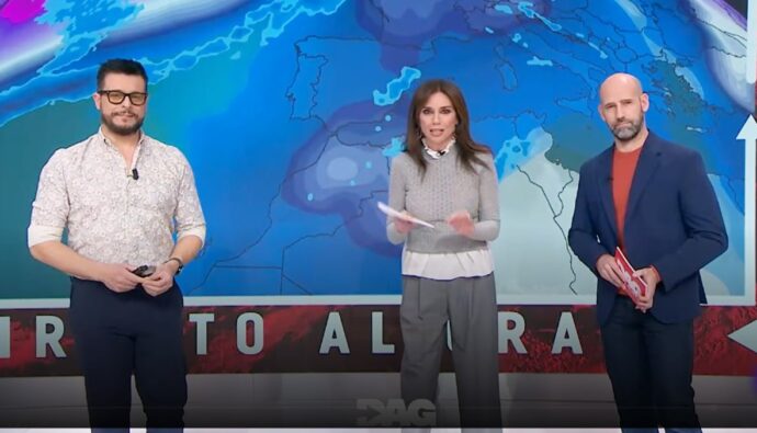 Martín Barreiro, Marta Flich y Gonzalo Miró en 'Directo al grano'.