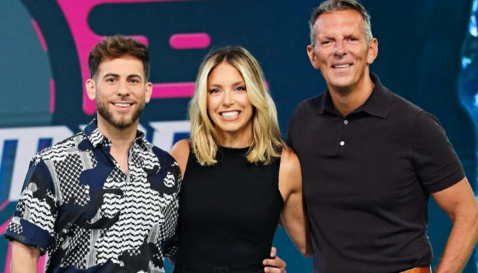 César Muñoz, María Ruiz y Joaquín Prat