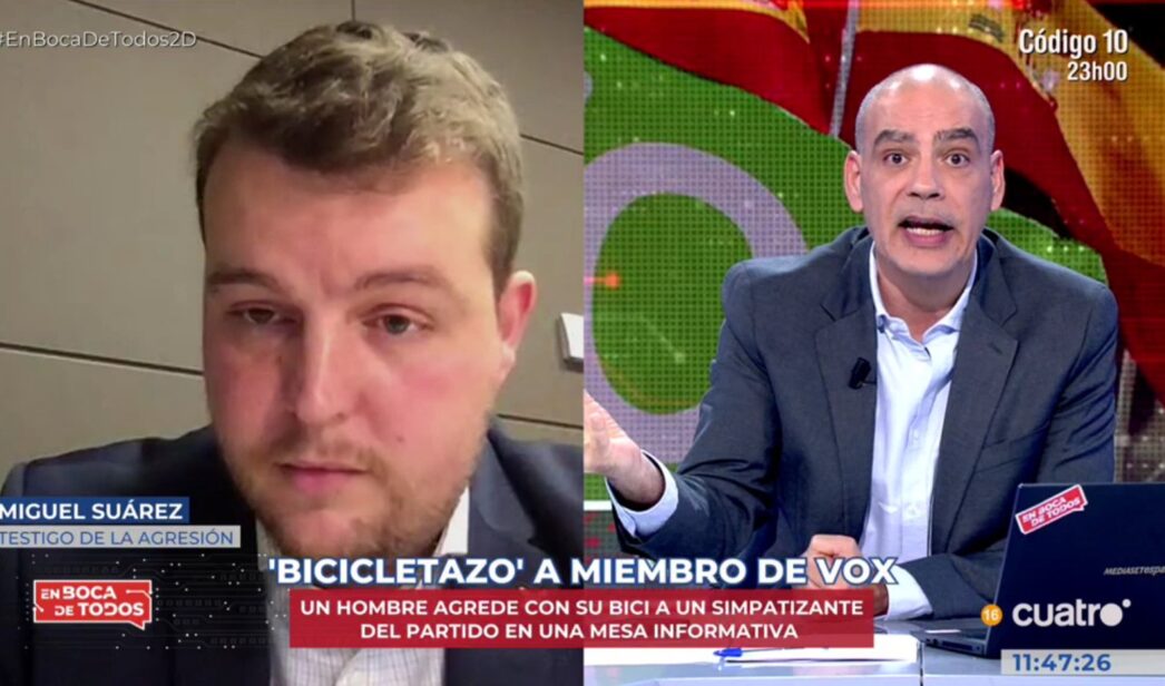 Miguel Suarez (VOX) y Nacho Abad