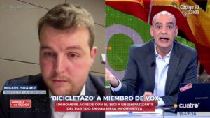 Miguel Suarez (VOX) y Nacho Abad