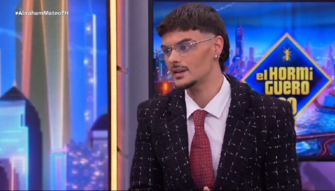 Abraham Mateo en 'El Hormiguero'.