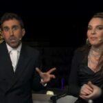 Aitor Albizua e Inés Hernand en las preuvas de TVE.