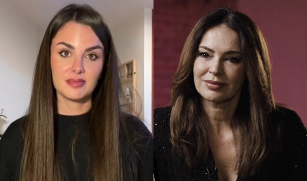 Alexia Rivas y Olga Moreno.