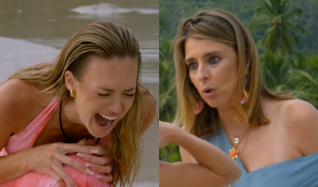 Almudena y Sandra Barneda en 'La isla de las tentaciones'.