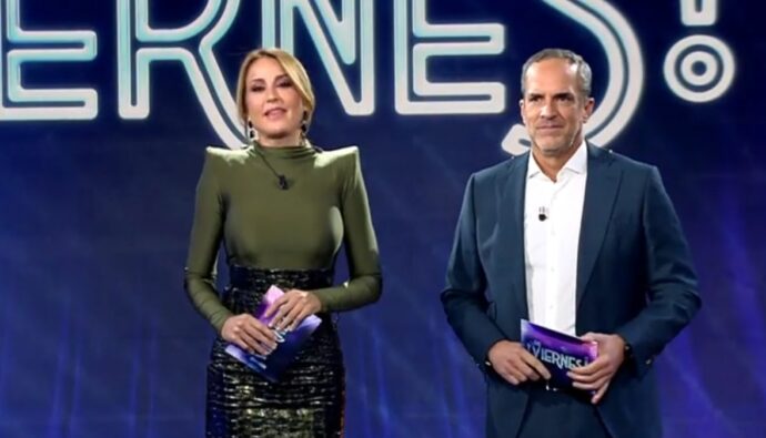 Beatriz Archidona y Santi Acosta en 'De Viernes'.