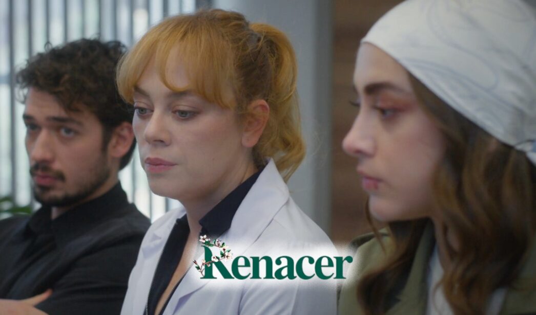Bahar, Aziz y Seren en 'Renacer'.