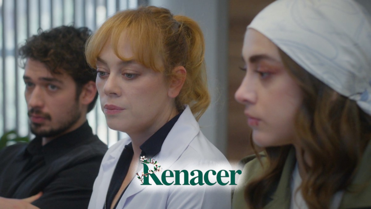 Bahar, Aziz y Seren en 'Renacer'.