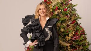 Sandra Barneda, presentadora de las Campanadas .