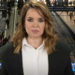 Carme Chaparro en 'Informativos Telecinco'.