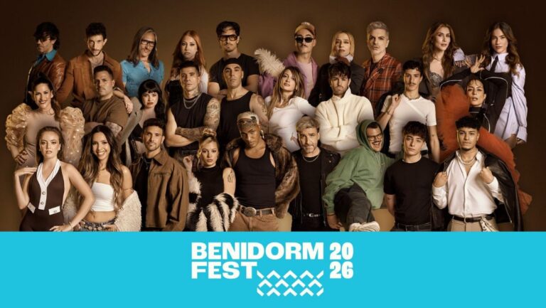 Cartel oficial del Benidorm Fest 2026.