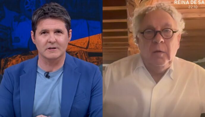 Jesús Cintora y Ernesto Ekaizer en 'Malas lenguas'.