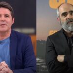 Jesús Cintora y Luis Tosar en 'Malas lenguas'.