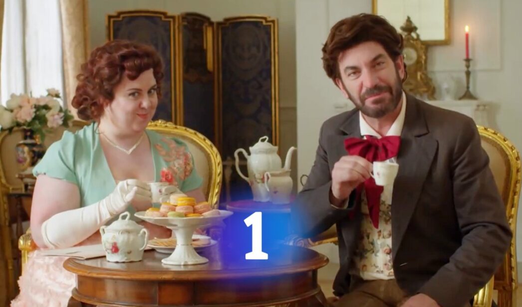 LalaChus y Arturo Valls en la promo de 'CrossoBAR'.