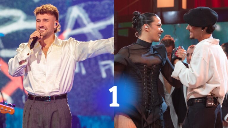 Dani Fernández, Chanel y Abraham Mateo.