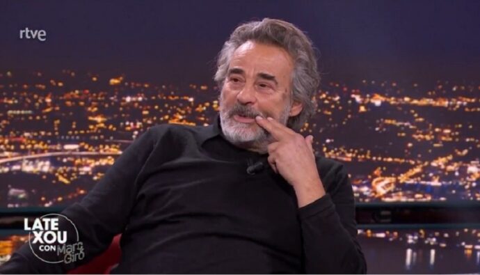 Eduard Fernández en 'Late Xou'.