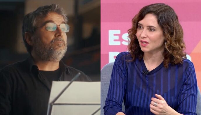Jordi Évole e Isabel Díaz Ayuso.