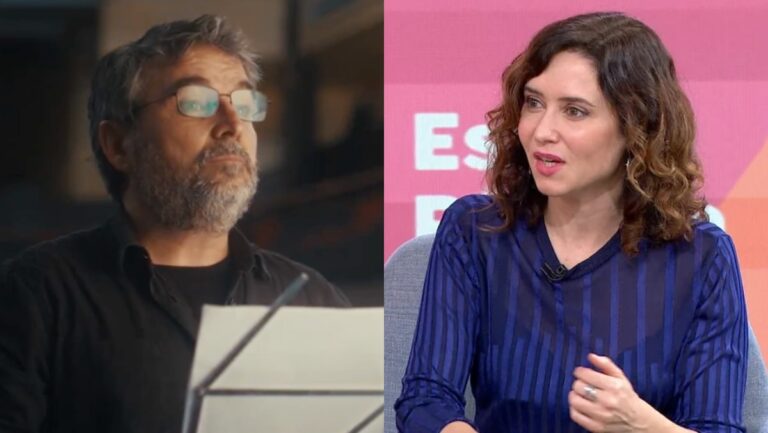 Jordi Évole e Isabel Díaz Ayuso.