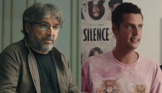 Jordi Évole y Eduardo Casanova.