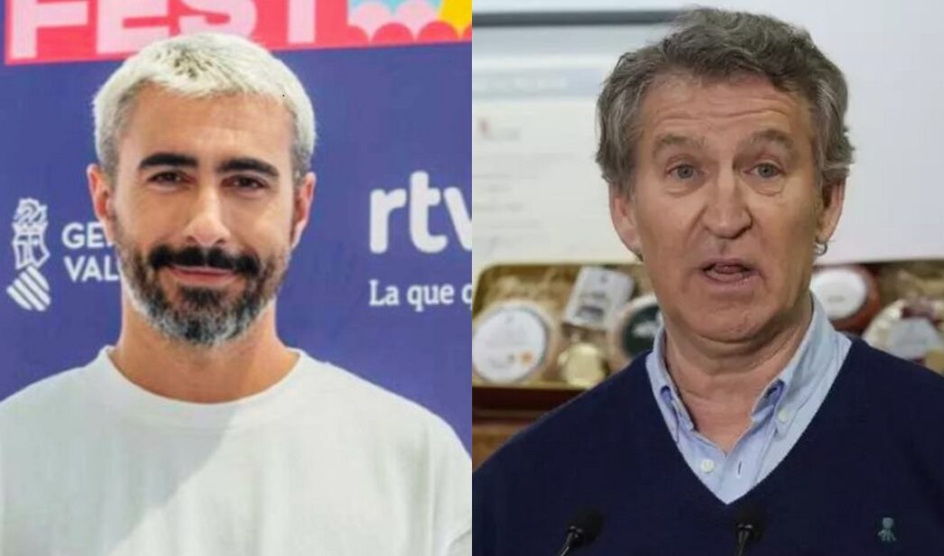 Rayden y Alberto Núñez Feijóo.