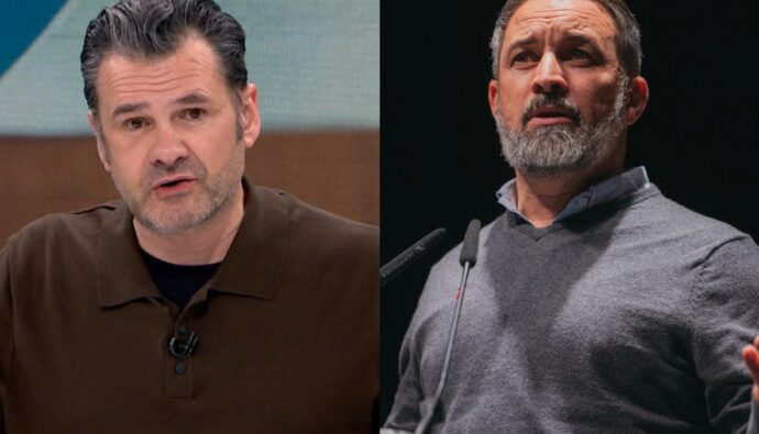 Iñaki López y Santiago Abascal.