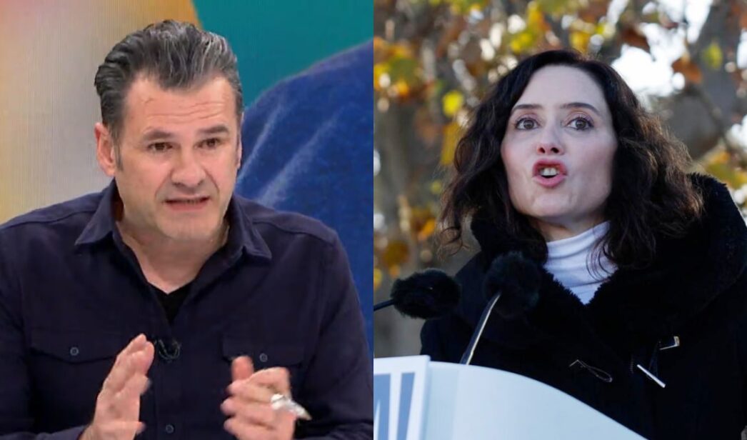 Iñaki López e Isabel Díaz Ayuso.