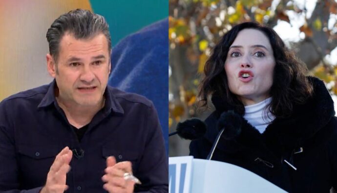 Iñaki López e Isabel Díaz Ayuso.