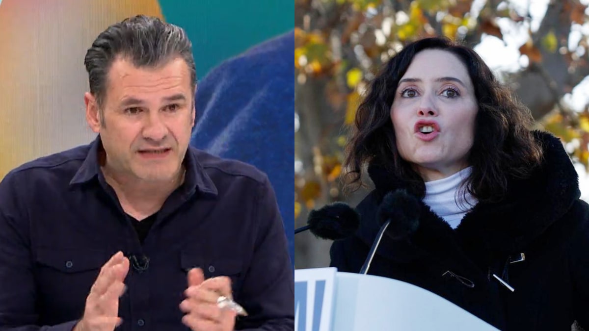 Iñaki López e Isabel Díaz Ayuso.