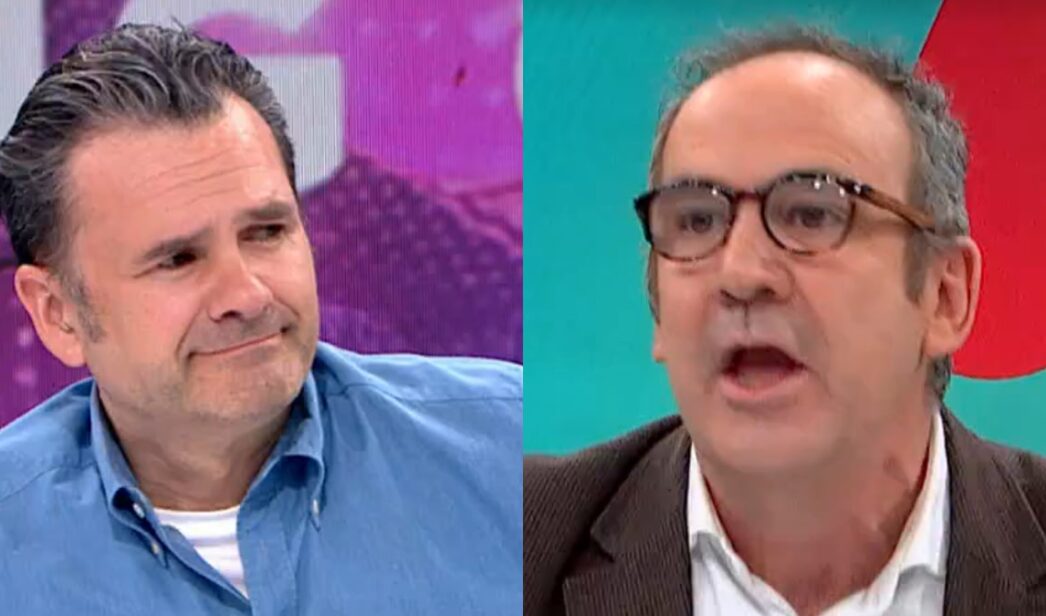 Iñaki López y Juande Colmenero en 'Más vale tarde'.