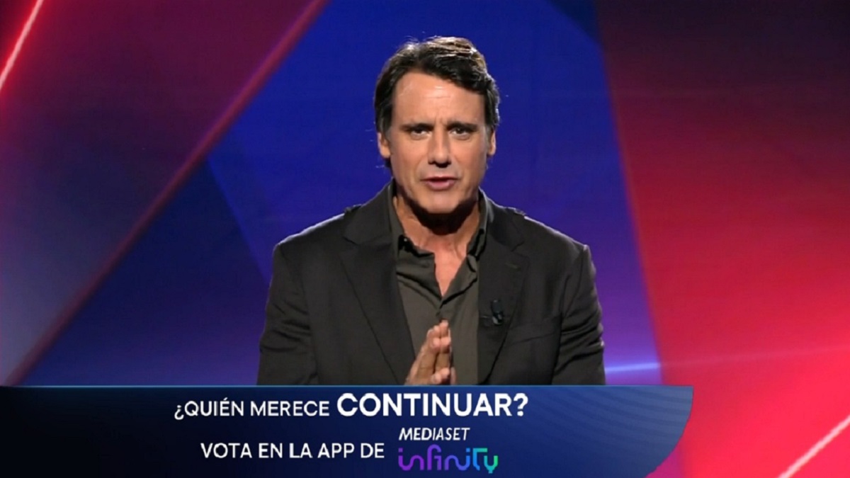 Ion Aramendi en el debate de 'GH 20'.