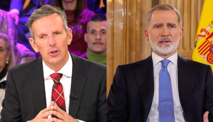 Joaquín Prat y el rey Felipe VI.