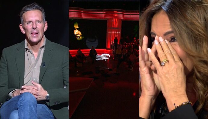 Joaquín Prat y Olga Moreno. en 'El tiempo justo'.