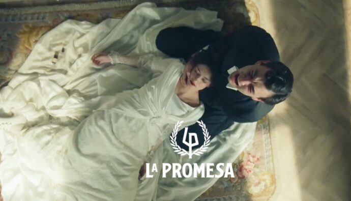 Curro y Ángela en 'La Promesa'.