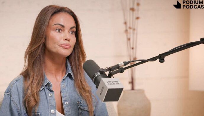 Lara Álvarez en el podcast 'A solas con... Vicky Martín Berrocal'.