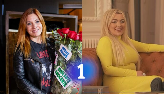 Leire Martínez y Amaia Montero.