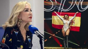 Carmen Lomana y Melody.