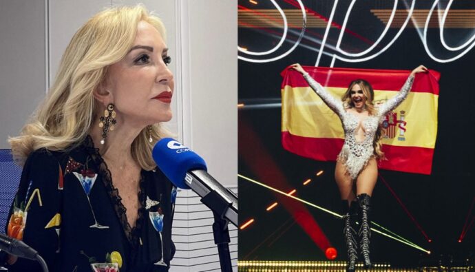 Carmen Lomana y Melody.