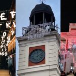 Luces de 'Stranger Things' en Madrid.