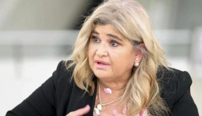 Lucía Etxebarría en 'Viajando con Chester'.